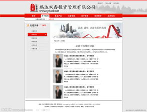 投资管理 专业与远见的视觉呈现